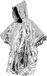 CAO Survival-poncho voor volwassenen, uniseks, zilver, 1,20 x 1,0 m