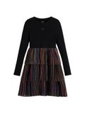 Desigual Vest_Jane-jurk voor meisjes, Zwart, 6 Jaren