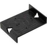BLACK JIG Gabarit de perçage pour bande de pot Gabarit de perçage pour série de perçage 32 mm trame plastique noir