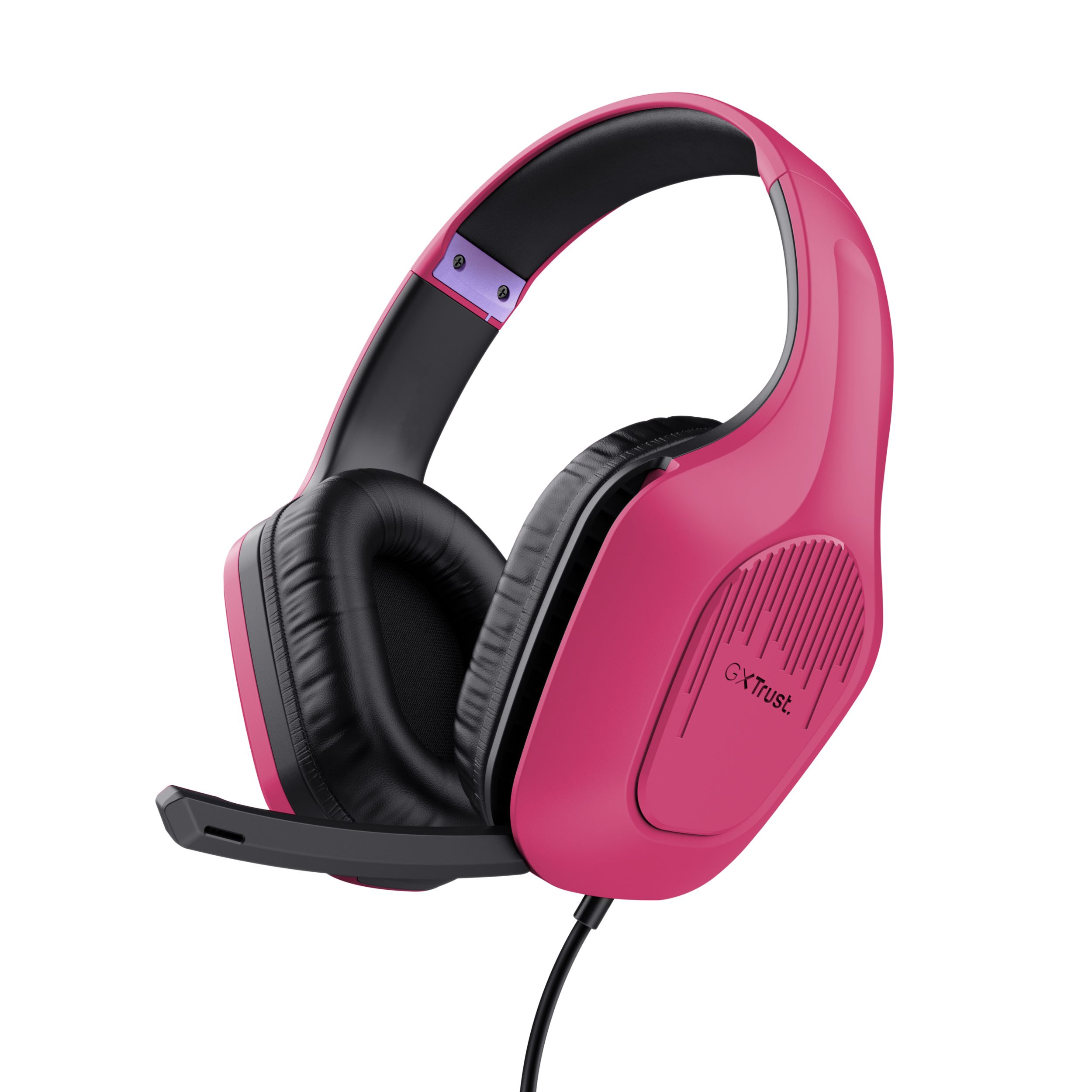 Trust GXT 415P Zirox Gaming Headset - Pink