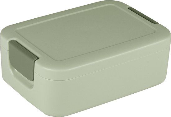 Sunware Sigma Home Food broodtrommel 1L - 17x12.3x6.1 cm - Groen