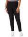 Ulla Popken - Dames - Bengalin broek Sienna smalle pijp elastische tailleband - Klassiek zwart - Maat 44