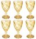 Set de 6 Verres à vin vintage 250 ml