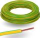 Kalitec 10 mètre H07V-U 1,5 mm² vert-jaune