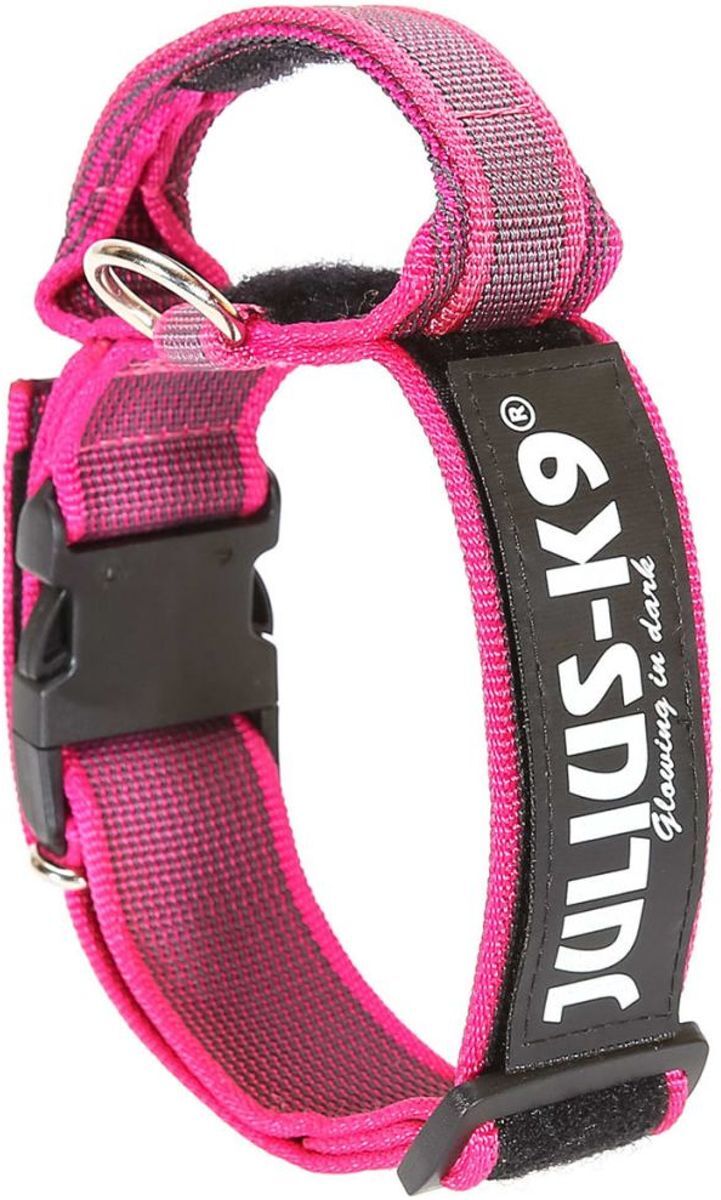 JULIUS K9 Hondenhalsband 50 mm 49-70 cm roze 200HA-K-PN-2015 roze