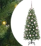 vidaXL Sapin de Noël artificiel vert 120 cm PE et PVC