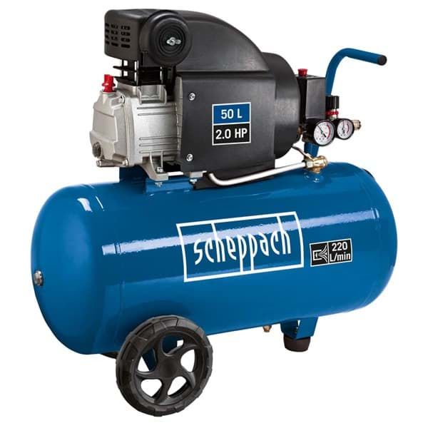Scheppach HC54 Compressor - 50L - 1500W - 8 Bar