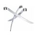 Uyuni Lighting Mini bougeoir 3 bras Uyuni Lightarch Chrome