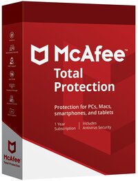 McAfee Total Protection - 1 PC - 1 Year Subscrption (download)