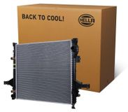 HELLA 8MK 366 300-581 Radiateur, waterkoeler, motorradiateur voor VOLVO XC90 I (275)