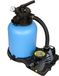Trend Top Ø 300 mm système de filtration sable | Palette de filtre | Bleu | Pompe Aqua Plus 6