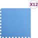 vidaXL - Vloermatten - 12 stuks - 4,32 m² - EVA-schuim - Blauw