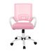 La Silla Española Ribadeo Witte stoel, wit-roze, klein