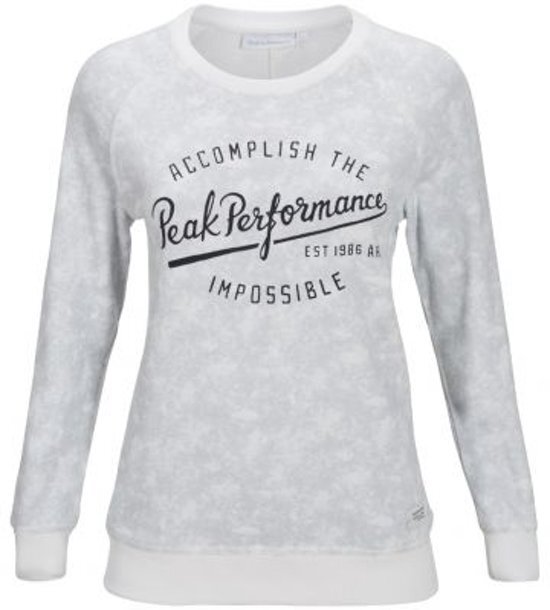 Peak Performance - Lite Crew Printed - Dames - maat XS