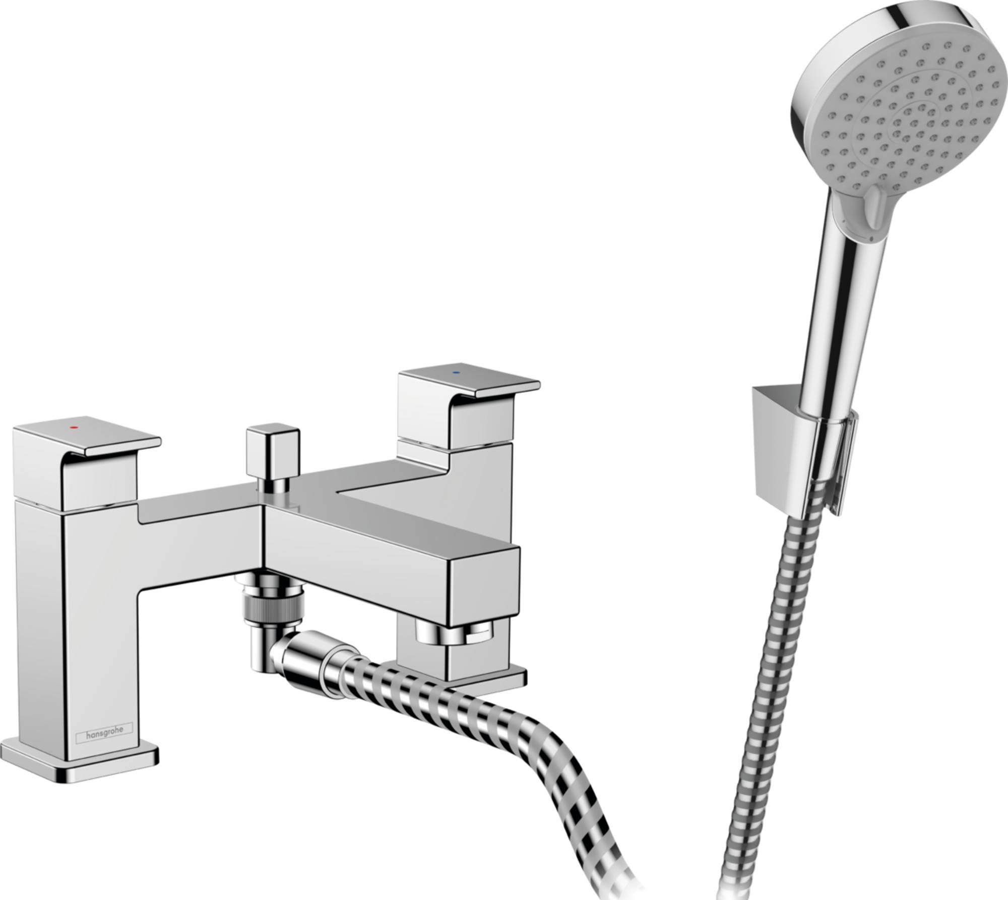 Hansgrohe Vernis Douche- en badkraan Chroom Messing 4059625325384