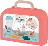 Ecoiffier Nursery Verzorging - Baby's Voedingsset in Koffer - 8dlg.
