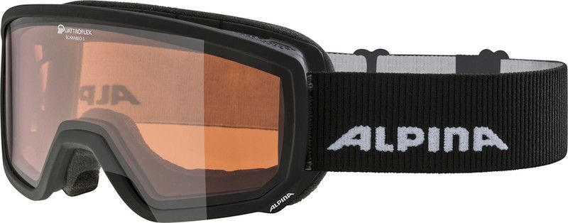 Alpina Scarabeo S QH Goggles - black/orange