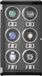 VEVOR Watch Winder, Automatische Watchwinder, Watchwinder voor Automatische Horloges, Automatische Watchwinder met Ruimte voor 6 Horloges, LED-verlichting, 150-207 mm Verstelbare Bandlengte
