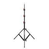 Shape Aluminum Baby Stand Square Leg Black 12.9'