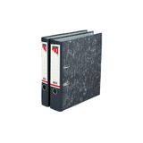 Quantore Ordner a4 80mm karton gewolkt