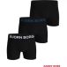 Björn Borg Cotton Stretch boxers - heren boxers normale lengte (3-pack) - zwart