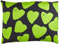 BonaMaison Neon Groen-Rook Decoratieve Kussensloop, Kussenhoezen Bank, Decoratieve Kussenhoesjes, Kussensloop; Sofa, Slaapkamer, Kantoor, Auto 45x60 Cm - Ontworpen en vervaardigd in Turkije