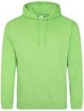 Just Hoods College Hoodie JH001 - Lime Green - XS