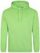Just Hoods College Hoodie JH001 - Lime Green - XS