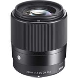 Sigma 30mm F1.4 DC DN | C Lens for Sony E-mount - Black