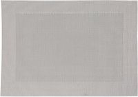 Secret de Gourmet diner placemat Texaline - grijs - 50 x 35 cm