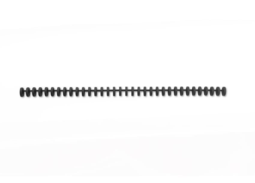 GBC ClickBind Bindruggen Zwart 12mm (50)