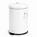 Merkloos / Sans marque Relaxdays Vuilnisbak - 20 l - wit