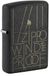 Zippo Stormaansteker, motief, 540°, getrommeld chroom, fusion, navulbaar, herbruikbaar, windbestendig design, cadeaudoos, gemaakt in de VS
