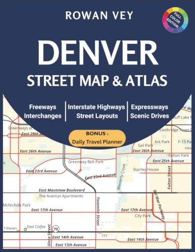 DENVER STREET MAP & ATLAS