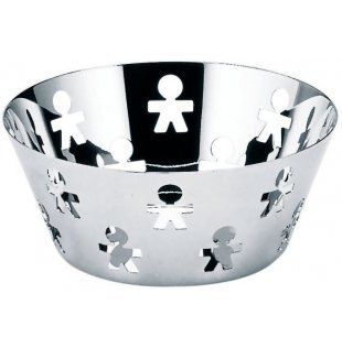 Alessi AKK04 - Zilver - Roestvrijstaal - 20.5x20.5x8.8cm