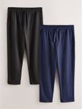Next - Heren - Joggingbroeken - 2-pack - Zwart