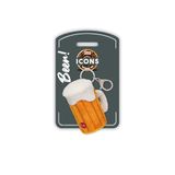 Trudi Biersleutelhanger pluche, cadeau-idee, toeristisch gadget | 4 x 8 x 6,5 cm maat XXS Icons | model 68804