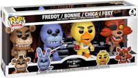 Funko Five Nights at Freddy's Funko Pop Vinyl 4-Pack: Freddy / Bonnie / Chica / Foxy