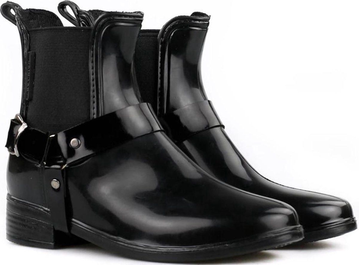 Rain.lab Rainlab regenlaarsjes Zwart met gesp 39