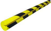 viso Schuim IPN Profielbescherming 40 x 750 mm – Zwart/Geel