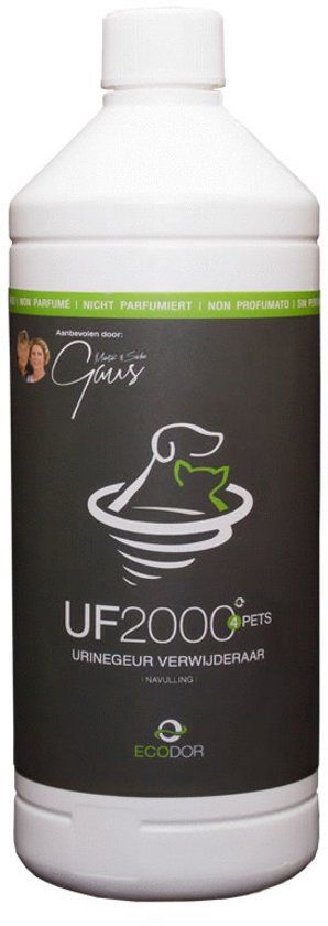 Ecodor UF2000 4Pets Urinegeur Verwijderaar 1 ltr