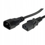 Bachmann Koelkabel IEC320 C13-C14 Zwart 2,5m
