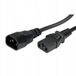 Bachmann Koelkabel IEC320 C13-C14 Zwart 2,5m