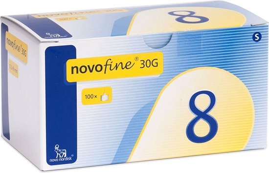 Novo Nordisk Novofine Naalden 30Gx8mm 100st