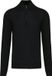 Kariban Heren Pullover/Cardigan met Rolkraag, Lange Mouw, Maat XXL, Zwart