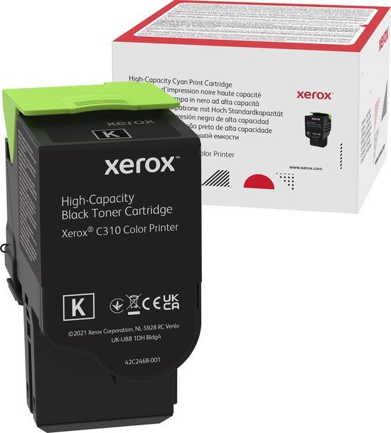 Xerox 006R04364 Toner Cartridge - Black - High Capacity - 8,000 Pages - Compatible with C310/C315
