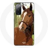 Maniacase Etui voor Samsung Galaxy S20 FE Quarter Horse bruin