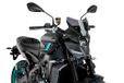 Puig 22077S Nieuwe generatie sportvoorruit voor Yamaha MT-09 2024 en Yamaha MT-09 SP 2024 - Aerodynamisch design en sportieve stijl, grafisch ontwerp