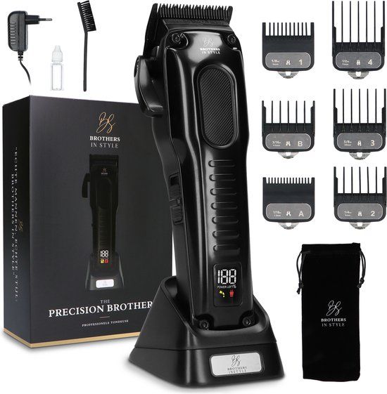 Professionele Tondeuse | Baardtrimmer | Hoofdhaar Trimmer | Incl. Oplader