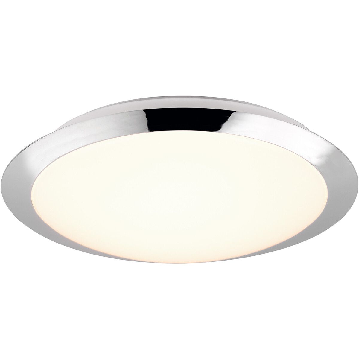 BES LED Trion Hambert Plafondlamp - 12W - 1160 Lumen - 4000K - IP44 - Rond - Chroom
